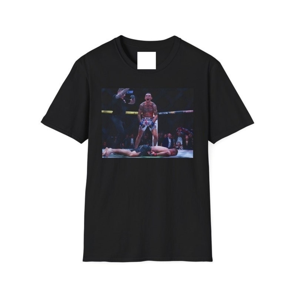 Max Holloway Vs Justin Gaethje Black Shirt